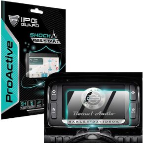 IPG ProActive Made for Harley 2014-2018 BOOM! BOX 6.5GT GPS Display 9H Hardness Screen Protector Nano Ceramic Film Ultra Responsive Clarity Anti Scratch for BoomBox