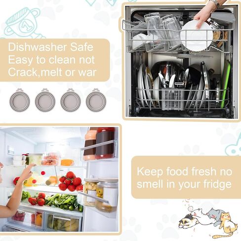 مجموعة مستلزمات علب أغذية الحيوانات الأليفة مكونة من 16 قطعة، 10 قطع من أغطية علب الحيوانات الأليفة من السيليكون، أغطية علب القطط، 4 قطع من ملاعق علب الحيوانات الأليفة من السيليكون، قطعة واحدة من فتاحة علب الحيوانات الأليفة متعددة الوظائف، وقطعة واحدة من  in Kuwait