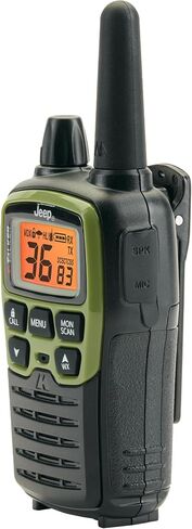 ميدلاند - T75PV5D X-TALKER Extreme Dual Pack - 22 قناة، 121 رمز للخصوصية، مقاومة للماء - اتصال واضح مع تنبيه الطقس - حقيبة حمل وسماعة رأس متضمنة - مموهة in Kuwait