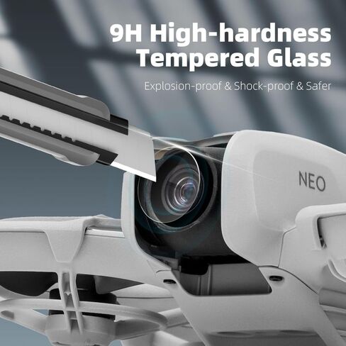 Lens Tempered Film for DJI NEO Lens Accessories Protective Explosion-Proof Film for NEO Drone Camera Lens 9H Tempered Film Screen Protector in Kuwait