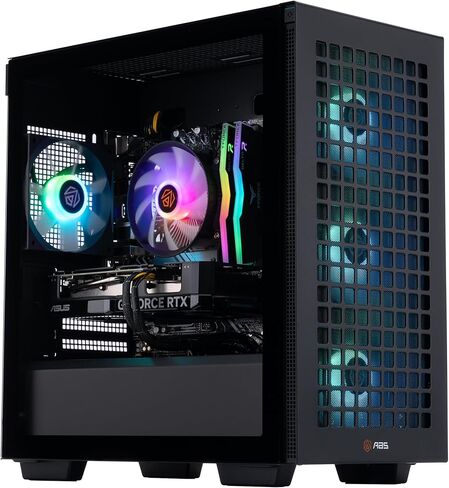 معارك متقدمة ABS Kaze Ruby كمبيوتر ألعاب عالي الأداء - Window 11 Home - AMD Ryzen 5 7600 - GeForce RTX 4070-32GB DDR5 6000MHz - 1 تيرابايت M.2 NVMe SSD - AKR7600F4070 in Kuwait