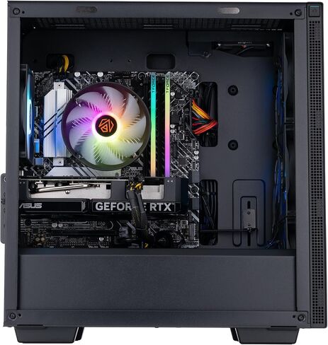 معارك متقدمة ABS Kaze Ruby كمبيوتر ألعاب عالي الأداء - Window 11 Home - AMD Ryzen 5 7600 - GeForce RTX 4070-32GB DDR5 6000MHz - 1 تيرابايت M.2 NVMe SSD - AKR7600F4070 in Kuwait