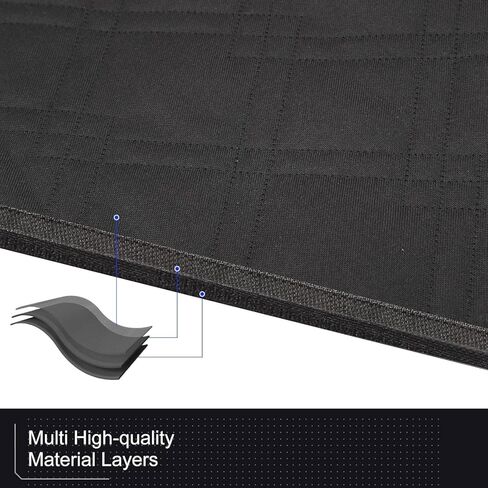 حصيرة الكلب الكبيرة لسيارة Tesla Cybertruck 2024، غطاء مقعد كلب أليف مقاوم للماء ومضاد للخدش لملحقات Cybertruck in Kuwait