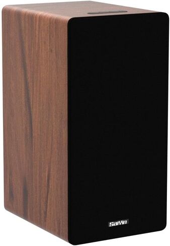 مكبرات صوت Saiyin Bluetooth Bookshelf لمشغل التسجيل، ومكبر صوت شاشة استوديو يعمل مع مكبر صوت 5.2 بوصة، ومكبر صوت بوق ومدخلات RCA البصرية، وخط مضخم صوت خارجي قابل للدوران. in Kuwait