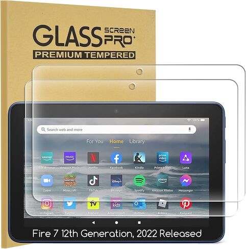 KEANBOLL 3-Pack Anti Glare Screen Protector for All-New Fire HD 8/ Fire HD 8 Plus (8 Inch 12th/10th Generation - 2022/2020 release), Anti Fingerprint, Case Friendly, Eye Protection Filter in Saudi Arabia