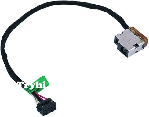 كمبيوتر محمول DC في كابل المقبس الطاقة شحن ميناء موصل مقبس ل HP بافيليون 17-e 17-j 17-j092nr 17-e199nr 717371-SD6 717371-FD6 719317-SD9 719317-YD9 719317-FD9 720241-001725444-001 التوصيل تسخير الأسلاك in Saudi Arabia