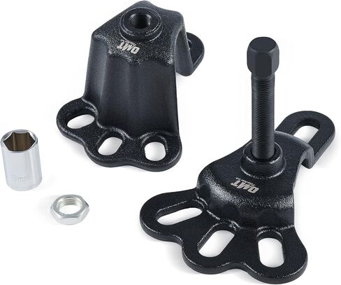 OMT Front Wheel Hub Puller Flange Type Tool for 3-3/4 to 4-1/2 Inch IDs, Universal Hub and Axle Puller with 5/8"-18 Forcing Bolt and Sleeve, FWD Hub Installer and Remover Tool with Socket in Saudi Arabia