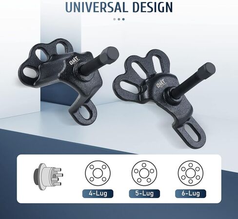 OMT Front Wheel Hub Puller Flange Type Tool for 3-3/4 to 4-1/2 Inch IDs, Universal Hub and Axle Puller with 5/8"-18 Forcing Bolt and Sleeve, FWD Hub Installer and Remover Tool with Socket in Saudi Arabia