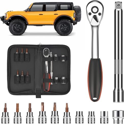 SUPAREE Hardtop and Door Removal Torx Tool Set Socket Wrench Kit for 1997-2019 2020 Jeep Wrangler CJ TJ JK JKU JL JLU Sport Sahara Rubicon X in Saudi Arabia