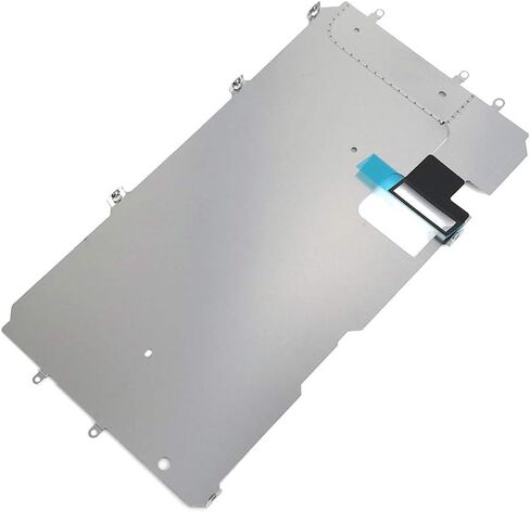 درع معدني كلاسيكي للشاشة الخلفية مع جزء بديل لاصق مثبت مسبقًا لهاتف Iphone 7 Plus (5.5 بوصة) in Kuwait