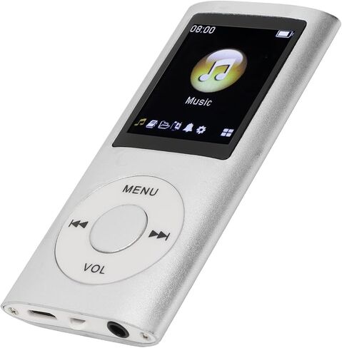 64G MP3 Player, 1.8 Inch Screen MP3 Music Player for Sports Studying, Support MP3 WMA FLAC APE AAC OGG and ACELP, Earphone Included (Blue) in Saudi Arabia