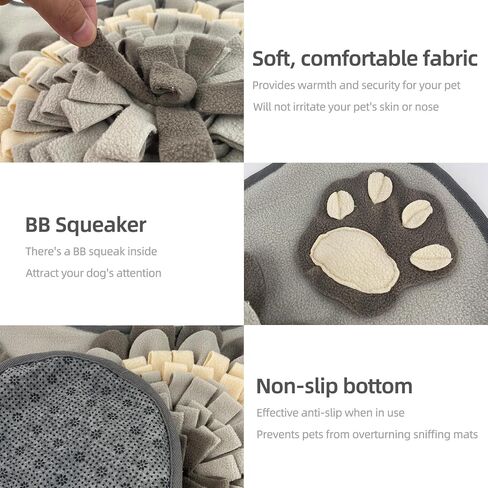 Interactive Dog Sniffing Mat, Snuffle Mat for Dog Durable Dog Slow Feeding Pad Small, Medium Dog BreedsTraining Mat- Perfect for Training, Foraging & Slow Eating in Saudi Arabia