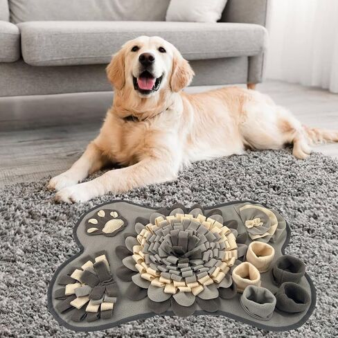 Interactive Dog Sniffing Mat, Snuffle Mat for Dog Durable Dog Slow Feeding Pad Small, Medium Dog BreedsTraining Mat- Perfect for Training, Foraging & Slow Eating in Saudi Arabia