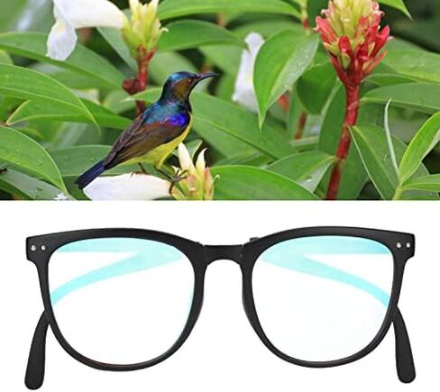 Folding Color Blind Glasses, Colorblind Correcting Glasses Red Green Blind Correcting Glasses Folding Portable Eyeglasses Weakness Glasses Color Blindness Glasses for Men Women (Black) in Saudi Arabia