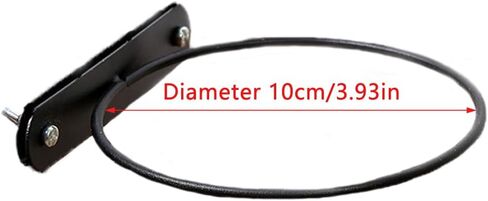 2 حزمة الكلب قفص السلطانيات حامل شنقا قاعدة حامل حلقة المسمار على نوع لقفص الأسلاك قطرها 10 سم وعاء الماء الفولاذ المقاوم للصدأ إعادة الملء طبق الطعام الحيوانات الأليفة الكلاب الصغيرة جرو القط أرنب الطيور in Kuwait