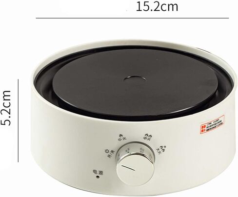 Portable Electric Mini Stove - 360° Vertical Heating, Countertop Hot Plate for Home, Coffee & Tea Heater, AU 220V(White) in Saudi Arabia