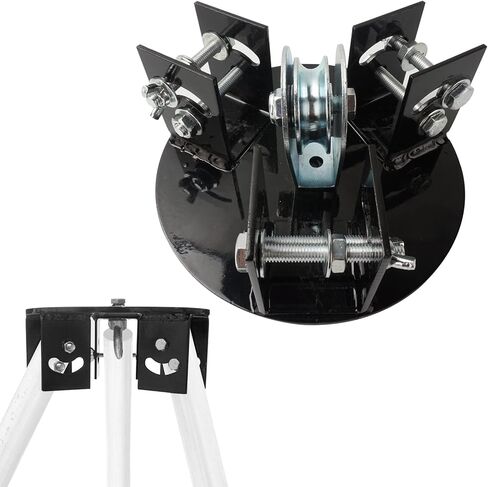 ترايبود صيد الغزلان حامل رف لعبة رافعة رئيس الجمعية أجزاء الملحقات لرفع معالجة السلخ in Kuwait