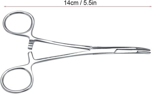مسحوق أذن الكلب لإزالة الشعر، ملاقط شعر الأذن للكلاب، ملاقط شعر الأذن للحيوانات الأليفة، ملاقط شعر الأذن من الفولاذ المقاوم للصدأ بطرف منحني، ملاقط شعر الأذن من الفولاذ المقاوم للصدأ للكلاب الأليفة والقطط، ملاقط شعر ذات طرف منحني (L) in Saudi Arabia