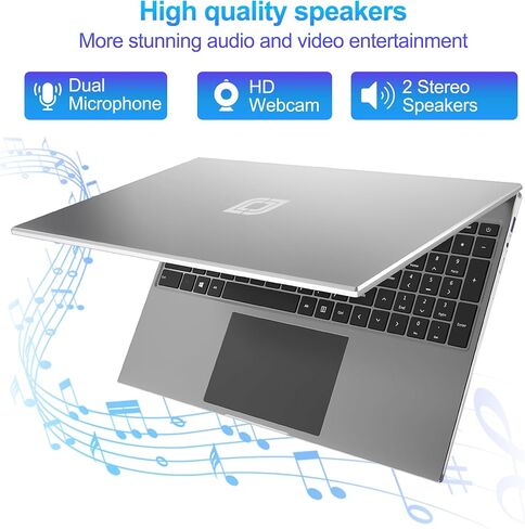 كمبيوتر محمول Jumper مع وحدة المعالجة المركزية Celeron N5095، Office 365 سنة واحدة، ذاكرة الوصول العشوائي 16 جيجابايت 128 جيجابايت EMMC، 1 تيرابايت SSD، كمبيوتر محمول مع شاشة FHD IPS 1920x1200، بطارية 38WH، 2.4G+5G WiFi، BT4.0، HDMI، أجهزة كمبيوتر محمولة  in Kuwait