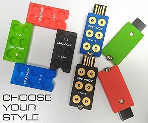 حافظة سيليكون OnlyKey - أبيض كوانتوم in Saudi Arabia