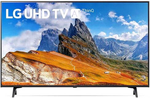 LG 55-Inch Smart webOS 23 w/ThinQ AI TV Class UR8000 Series LED 4K UHD Compatible with Alexa, Apple Airplay2, Apple Home, Hey Google Game Optimizer 55UR8000AUA (Renewed) in Saudi Arabia