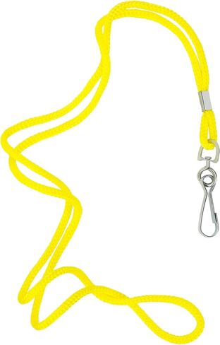 COTODO ID Black Lanyards Safety Badge Lanyard 36" with Swivel Hook 100 Pack in Saudi Arabia