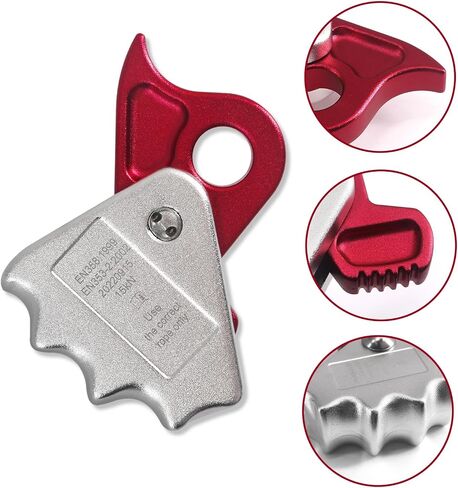 Rope Grab Ascender Riser Adjuster Fits Rope for Rocking Climbing Protection Rescue in Kuwait