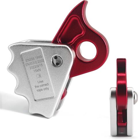 Rope Grab Ascender Riser Adjuster Fits Rope for Rocking Climbing Protection Rescue in Kuwait