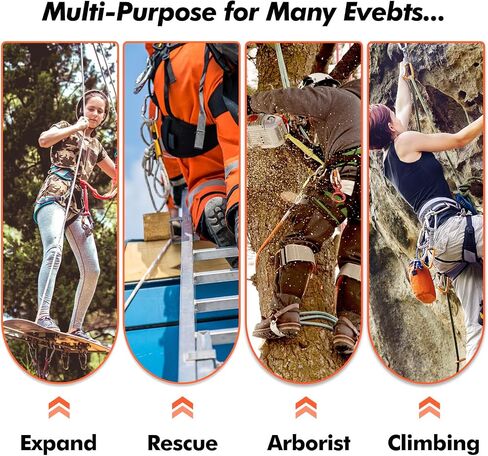 Rope Grab Ascender Riser Adjuster Fits Rope for Rocking Climbing Protection Rescue in Kuwait