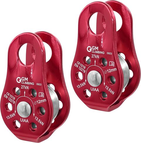 Fixed Micro Pulley 27kN CE UIAA Certified Slack Tender for Hitch Tending in Kuwait