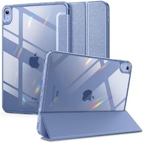 VIKESI for iPad 10th Generation Case 10.9 inch Released in 2022, Matte Slim Hard Back, Soft TPU Frame, Auto Sleep/Wake Cover for iPad 10 Gen - Sky Blue