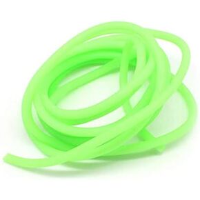 6.56FT خط أنبوب مضيء لصيد الأسماك في أعماق البحار، أخضر ناعم من البلاستيك الناعم لصيد الأسماك بالصيد، أداة أنابيب متوهجة لجذب قارب الأسماك، ملحقات خط الصيد المتوهج in Kuwait