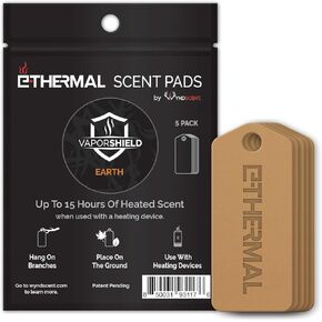 وسادة رائحة الأرض من Wyndscent E-Thermal Vapor Shield 5 عبوات - رائحة غطاء الأرض المنعشة لسخان وسادة الرائحة والوحدة الحرارية الإلكترونية (السخان غير متضمن) in Kuwait