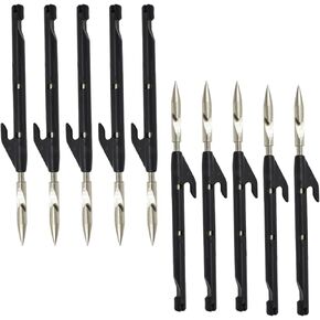 SUFFUSE 10 pcs, Fish Darts for Slingshot Rifles, Fish Arrows for Outdoor Shooting of Fish, Slingshot Accessories (Only Fish Arrows)