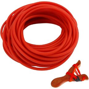 Slingshot Rubber Band, Latex Rubber Tube Tubing for DIY Slingshot Accessories (32.8ft / 10m)