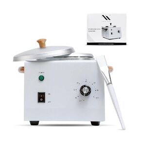 Nova Wax Pot Warmer Professional for hair removal, 1lb Hard Wax Capacity (120volt US plug) - Esthetician Supplies for Salon.