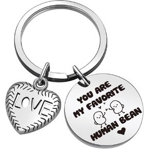 ZQEOU Anniversary Wedding Couple Gift For Husband Keychain Hubby Jewelry Wife Keychain Girlfriend Jewelry