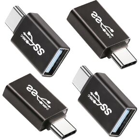 𝟒𝐏𝐚𝐜𝐤 𝐔𝐩𝐠𝐫𝐚𝐝𝐞𝐝 Usb3.1 to USB C Adapter.USB Type C Male to USB 3.1 Female OTG Converter.Usbc to USB Adapter for iPhone 15 Pro Max Plus,MacBook Pro Air,Samsung Galaxy,ipad