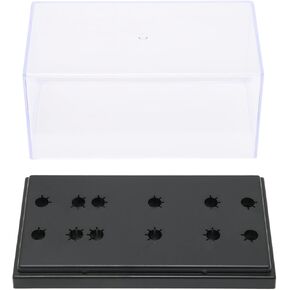 Headshell Turntable Cartridge Storage Case,headshell case Phono Cartridge Turntables Phonograph Head Storage Box High End Phonograph Head Long Needle Rack Display Sample Box