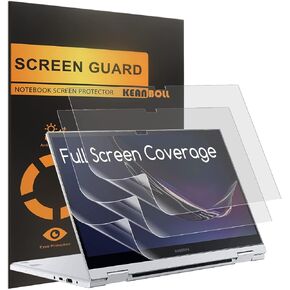 3 Pack Anti Glare Screen Protector for 13.3" Samsung Galaxy Book Flex2 /Flex/Alpha,Galaxy Book Pro/ Book lon/ Book S,Galaxy Chromebook 2, Notebook 9 Pro / Notebook 7 Series Laptop (13.3 inch)Anti Fingerprint Shield