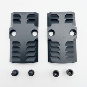 2 Pack RMR Cover Plate for Glock 17/19/26 Cut Slide Aluminum