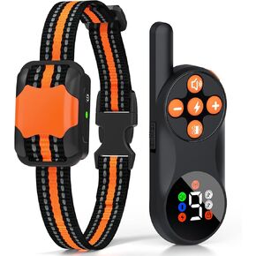 Dog Shock Collar - Dog Training Collar with Remote 3300Ft, Shock Collar for Large Medium Small Dogs 8-120lbs, Waterproof Rechargeable E Collar with Beep, Vibration, Safe Shock