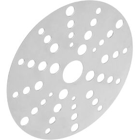Thermal Plate, Heat Diffuser Stainless Steel Induction Cooktop Converter Disk for Gas Stove Glass Cooktop Converter Disk(Diameter 18CM)