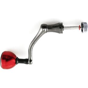 heyous stainless steel metal ball crank handle Medium Fishing Gear Fishing Reel Accessories Full Metal CNC Crank Handle Fishing Reel Spinning Replacement Handle for Fishing Reel Handle Replacement