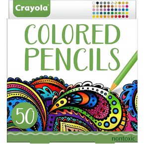 Crayola Adult Colored Pencils (100ct), Premium Coloring Pencils, Gifts for Teens & Adults, Great for Adult Coloring Books.