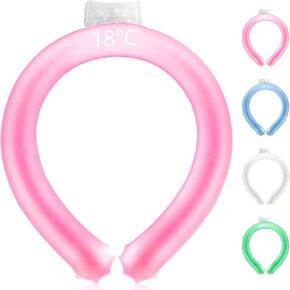 IOKUKI Ice Ring for Neck, Reusable Neck Coolers for Hot Weather Essentials - Blue