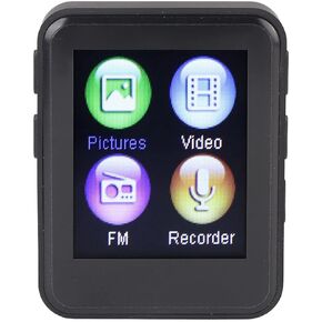 MP3 Player with Bluetooth, Full MP4 MP3 Player with 1.77 Screen and Stereo Speakers, Streaming MP3 Player, Support Novels, Videos, Music
