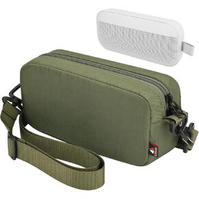 TXEsign Travel Carrying Case for Bose New SoundLink Flex 2nd Gen/Bose SoundLink Flex Bluetooth Portable Speaker, Shoulder Strap EPE Foam Storage Bag Protective Cover