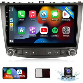 Naifay Android Car Radio for Lexus IS250 IS300 IS350 2006-2012 Stereo with Wireless Carplay Android Auto, 2+32G 10.1inch Touch Screen for Lexus Car Stereo Bluetooth/FM Car Audio Receivers/GPS/WiFi/SWC