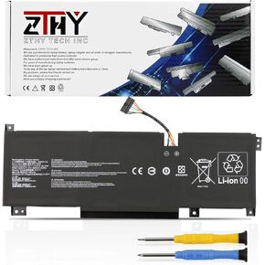 ZTHY BTY-M492 Laptop Battery for MSI WF66 WF76 11UI 11UJ Katana GF66 GF76 11UC 11UD 11UE 11SC 12UD 12UE 12UG 12UX Pulse GL66 GL76 11UDK 11UEK 11UCK Sword 15 A11U A11UD A11UE Crosshair 15 17 A11UCK